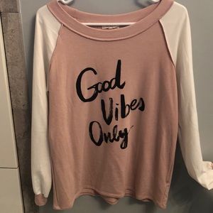 Good Vibes Only LS Tee